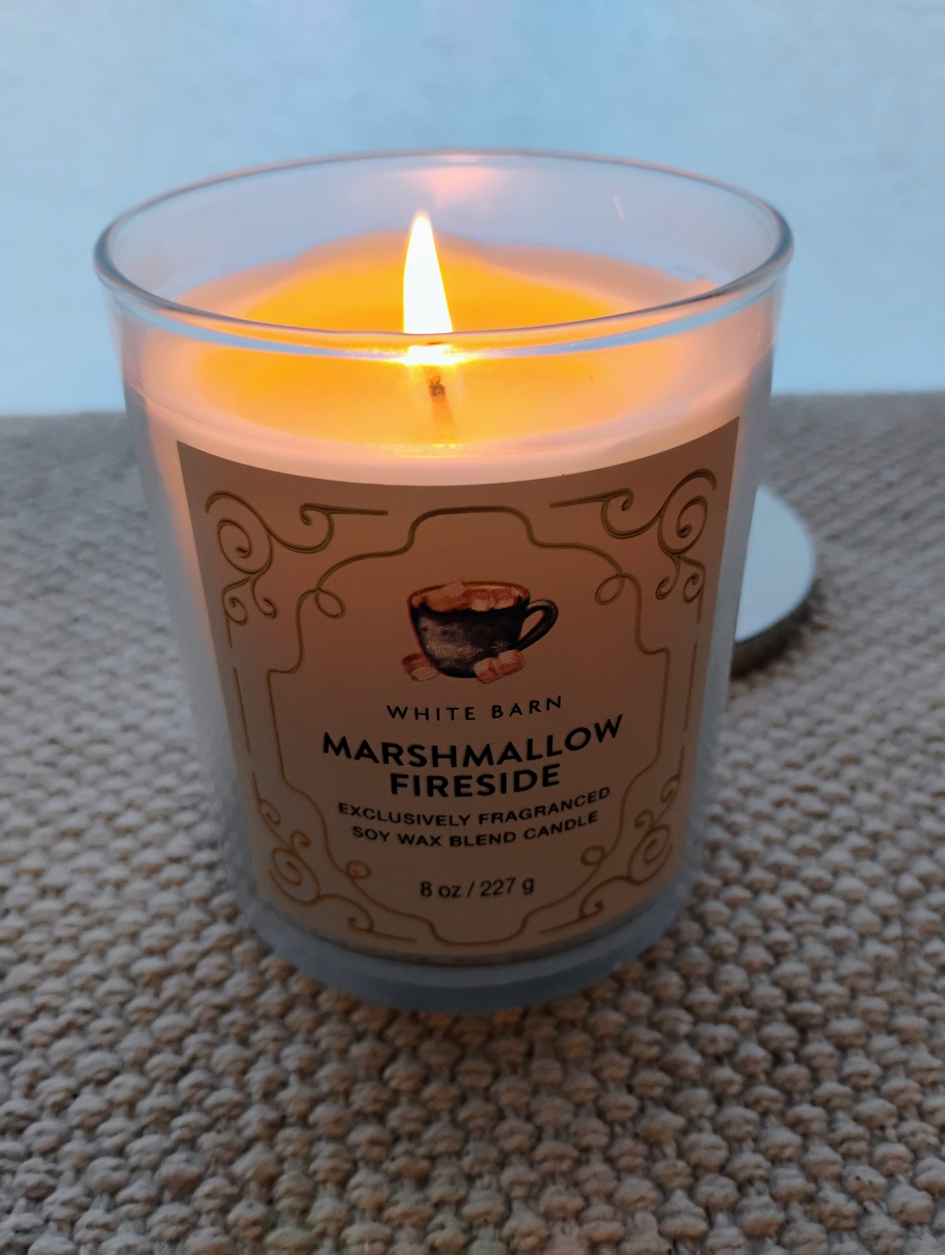 White Barn Marshmallow Fireside: Best Cozy Fall Candle